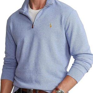 Polo Ralph Lauren Men's Long Sleeve Fleece Quarter Zip Sweatshirt